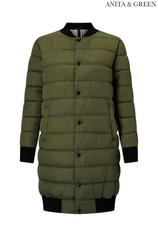 Anita & Green Longline Puffer Jacket